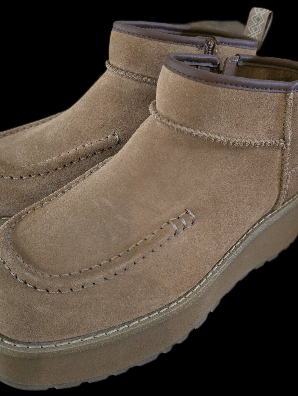 UGG Cityfunc Ultra Mini Platform Ankle Boots W Size 6